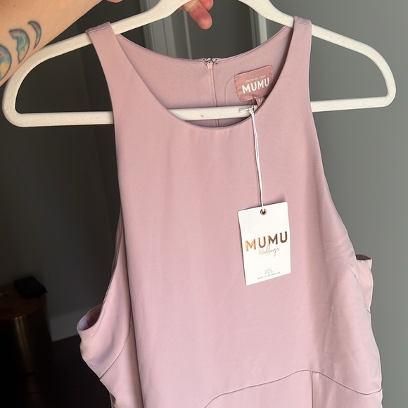 Show Me Your Mumu Chicago High Neck Gown in Blush - XXL - Picture 4 of 4